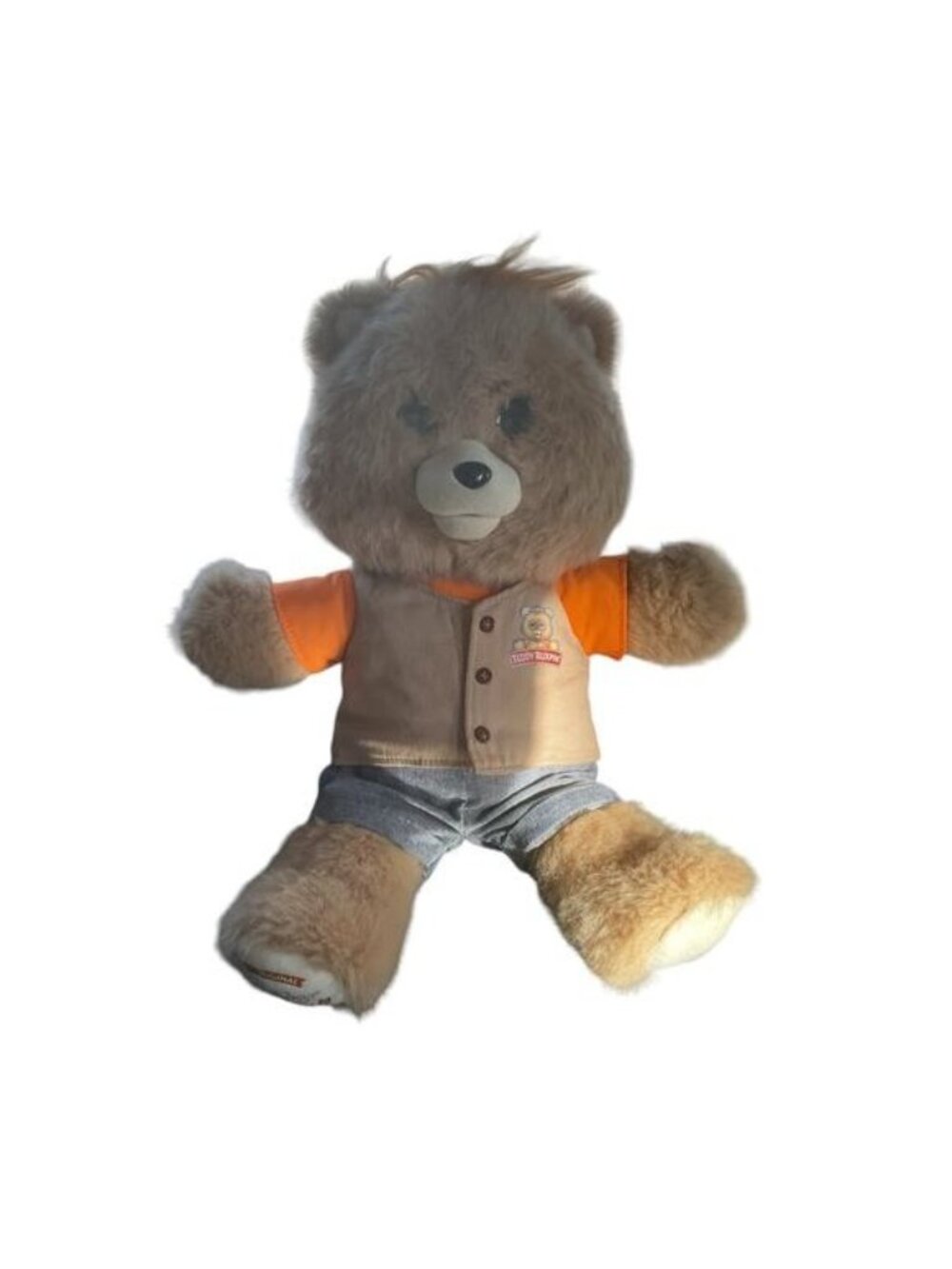 Teddy Ruxpin 2017 Animated Talking Bear Bluetooth LCD Eyes Wicked Cool Toys 14"
